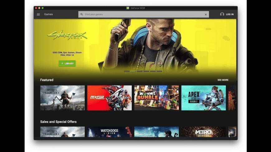 Download NVIDIA GeForce NOW For Mac MacUpdate Nvidia Geforce Now Screenshot 