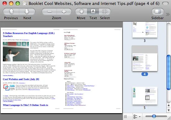 To Create Printable Booklets i