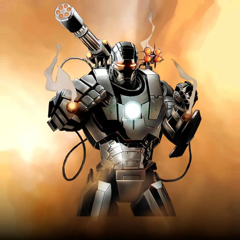 Marvel War Machine Art - Ultra HD 4K Mountain Illustrations | Free Download