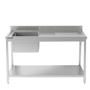 Tornado Single Sink With Drainedboard