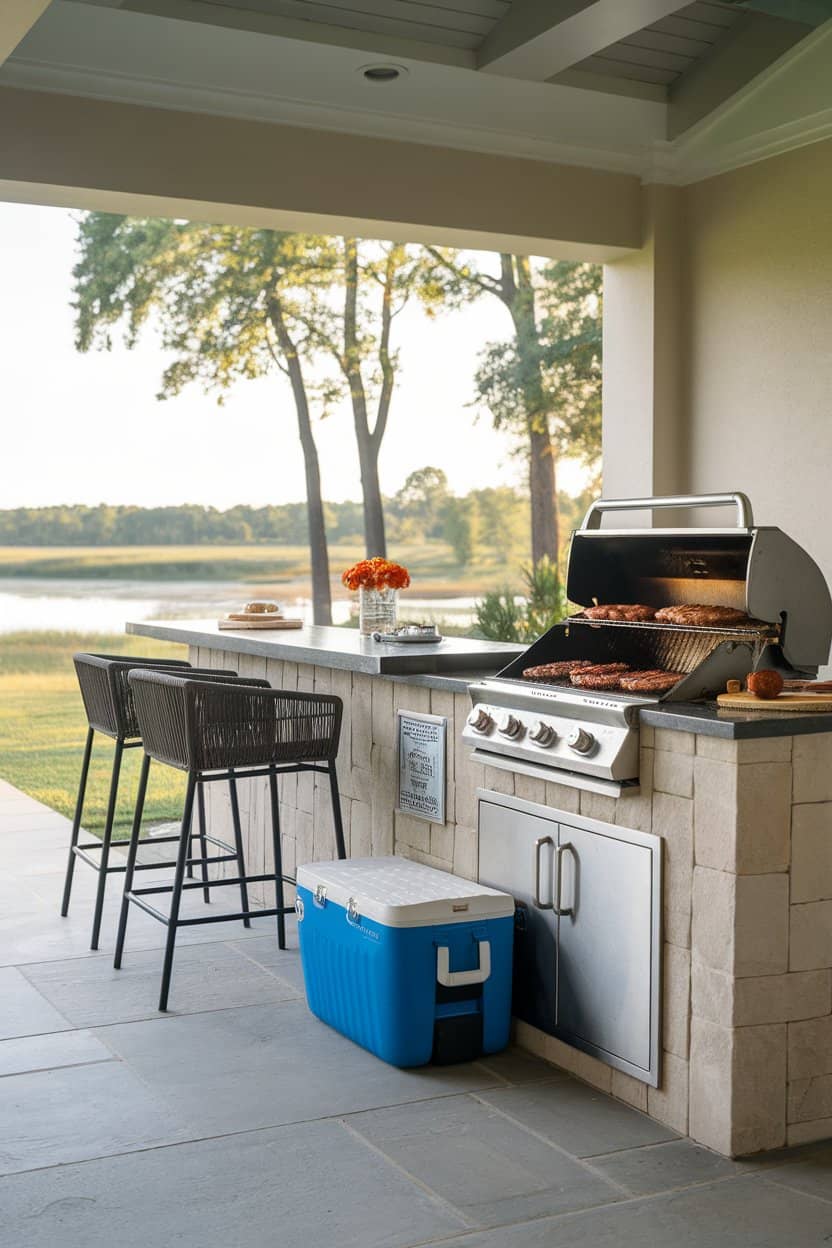 32 outdoor cooking area ideas for perfect backyard meals