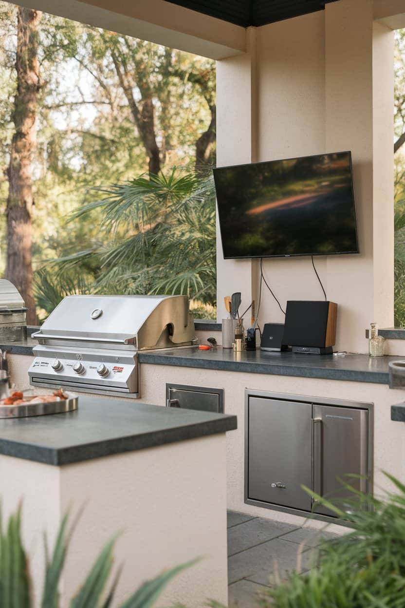 32 outdoor cooking area ideas for perfect backyard meals