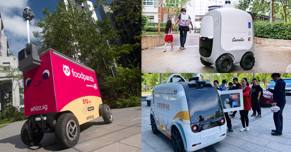 Foodpanda Trials Robot Food Deliveries In Ntu Punggol Nus Utown By Partnering With 3 Start Ups Mothership Sg News From Singapore Asia And Around The World
