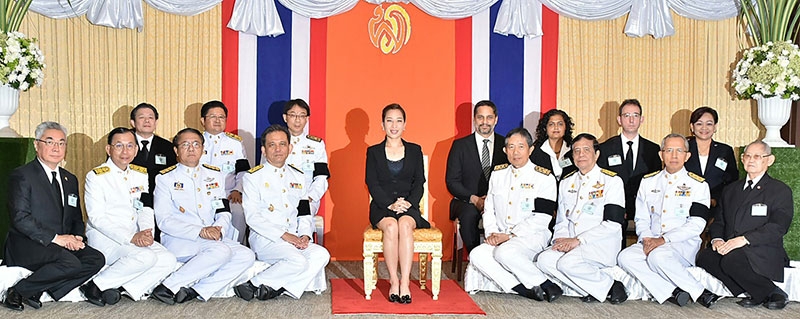 พระเจ้าหลานเธอ พระองค์เจ้าพัชรกิติยาภา เสด็จทรงเป็นองค์ประธานพิธีลงนามในบันทึกความตกลงระหว่างเนติบัณฑิตยสภา สถาบันเพื่อการยุติธรรมแห่งประเทศไทย และคณะนิติศาสตร์ มหาวิทยาลัยคอร์แนล ณ ห้องรพีพัฒนศักดิ์ อาคารสถานศึกษาและอบรมเนติบัณฑิตยสภา เขตตลิ่งชัน เมื่อวันที่ 12 มกราคม 2560