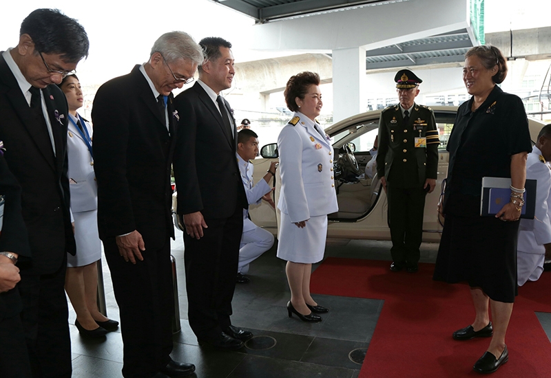สมเด็จพระเทพรัตนราชสุดาฯ สยามบรมราชกุมารี เสด็จพระราชดำเนินทรงเปิดการประชุมวิชาการนานาชาติ เรื่อง International Conference on Sustainable Agriculture and Bioeconomy 2017 และทรงเปิดนิทรรศการเฉลิมพระเกียรติพระบาทสมเด็จพระปรมินทรมหาภูมิพลอดุลยเดช ณ ศูนย์นิทรรศการและการประชุมไบเทค เขตบางนา เมื่อวันที่ 27 กุมภาพันธ์ 2560