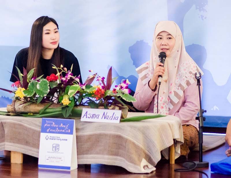 Ms.Asma Nadia นักเขียนชื่อดังจากอินโดนีเซีย