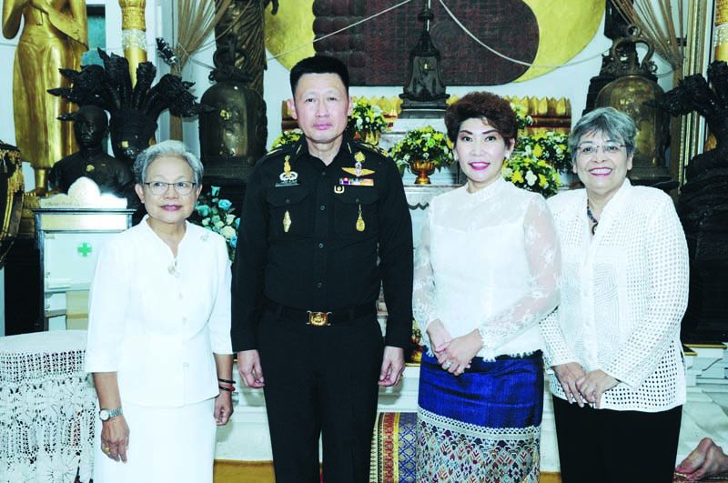 พ.อ.หญิง อุษากรณ์ จันทรวงศ์, พล.อ.เทพพงศ์ ทิพยจันทร์,ธนิดา ธรรมนิมิต และ วีณา อุปัทยา