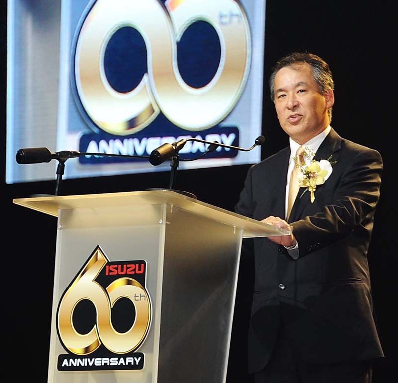 มร.ชินสุเกะ มินามิ กก.บริหารอาวุโส บ.อีซูซุมอเตอร์ (ประเทศญี่ปุ่น)