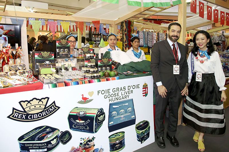 บูธสินค้าจากประเทศฮังการี