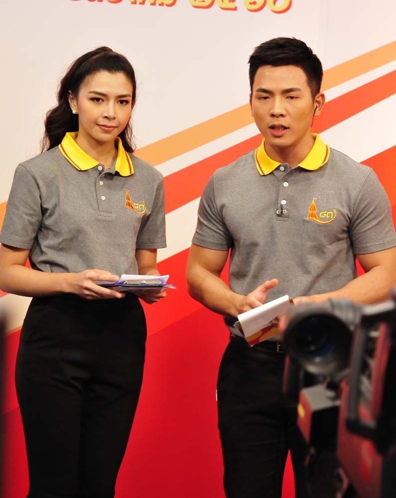 อี้-วิลาสินี จันทร์วุฒิวงศ์ นางสาวไทย ปี 2557 กับ สุทิวัส หงส์พูนพิพัฒน์