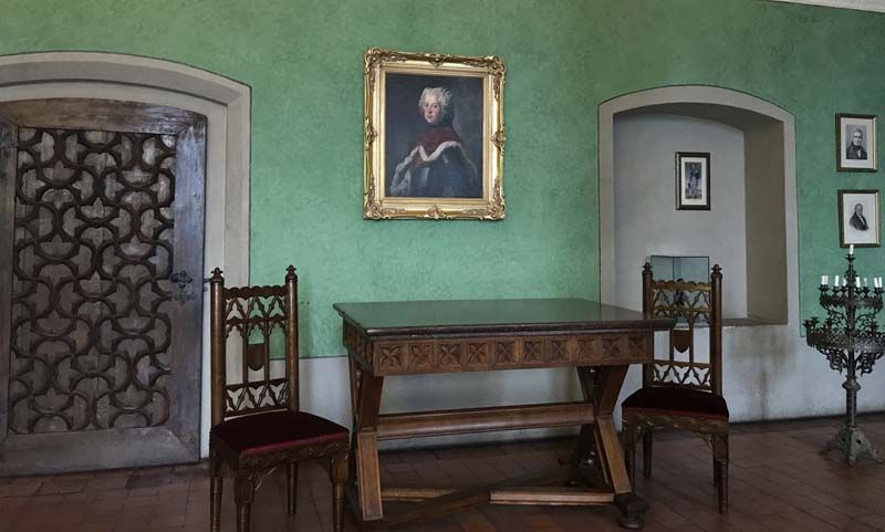 ตัวอย่างห้องในปราสาท