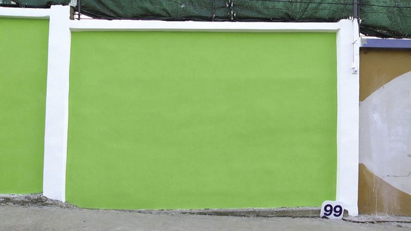 แผงทาสีที่ได้รับรางวัลชนะเลิศ ทาสีผนังด้วยสีนาโนซูเปอร์อาร์เมอร์ทีพีไอ
