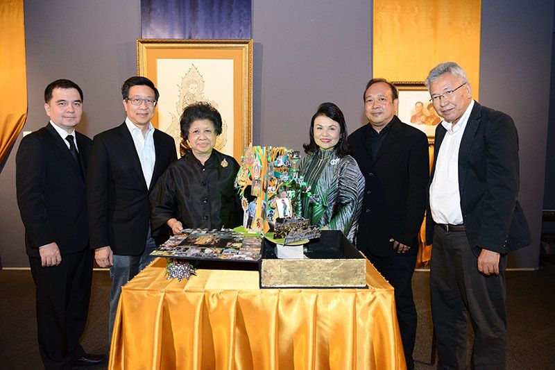 ท่านผู้หญิงบุตรี วีระไวทยะ รองราชเลขาธิการ เป็นประธานเปิดงาน ร่วมด้วย นิติกร กรัยวิเชียร, ฐิตาภา เทพคุณ