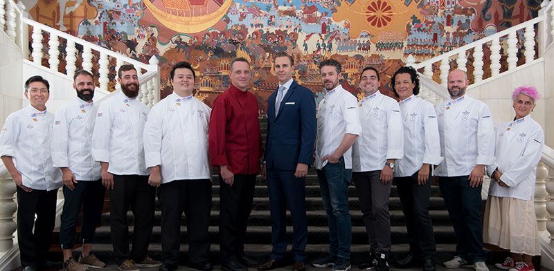 ผู้บริหารและ 11 เชฟที่มาร่วมงานในครั้งนี้