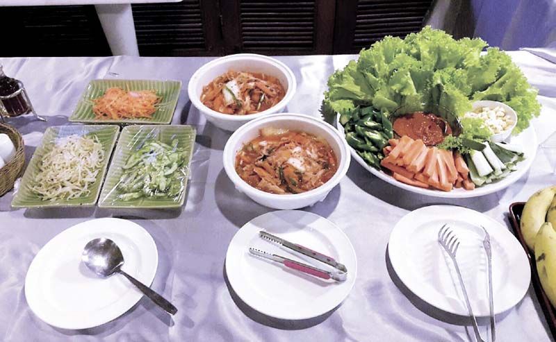 ห้องอาหารที่มีเมนูอาหารไทย-อาหารนานาชาติให้เลือกมากมาย