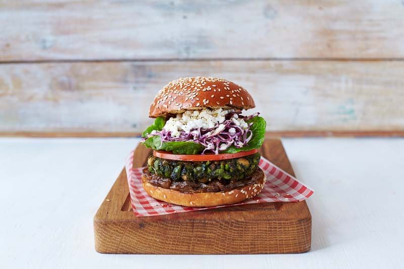 Super Green Veggie Burger