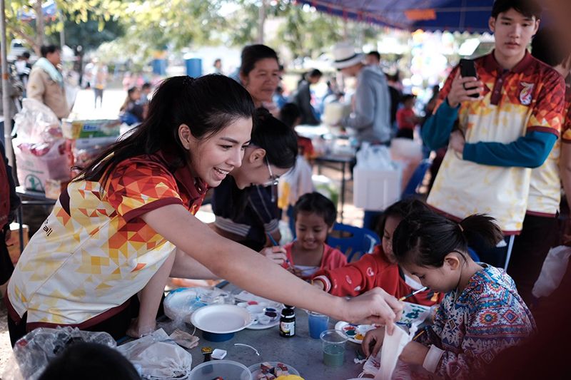 ทำกิจกรรมวันเด็กที่ รร.บ้านน้ำซุน อ.เขาค้อ จ.เพชรบูรณ์