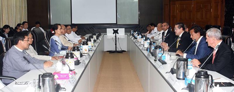 บรรยากาศในการประชุม