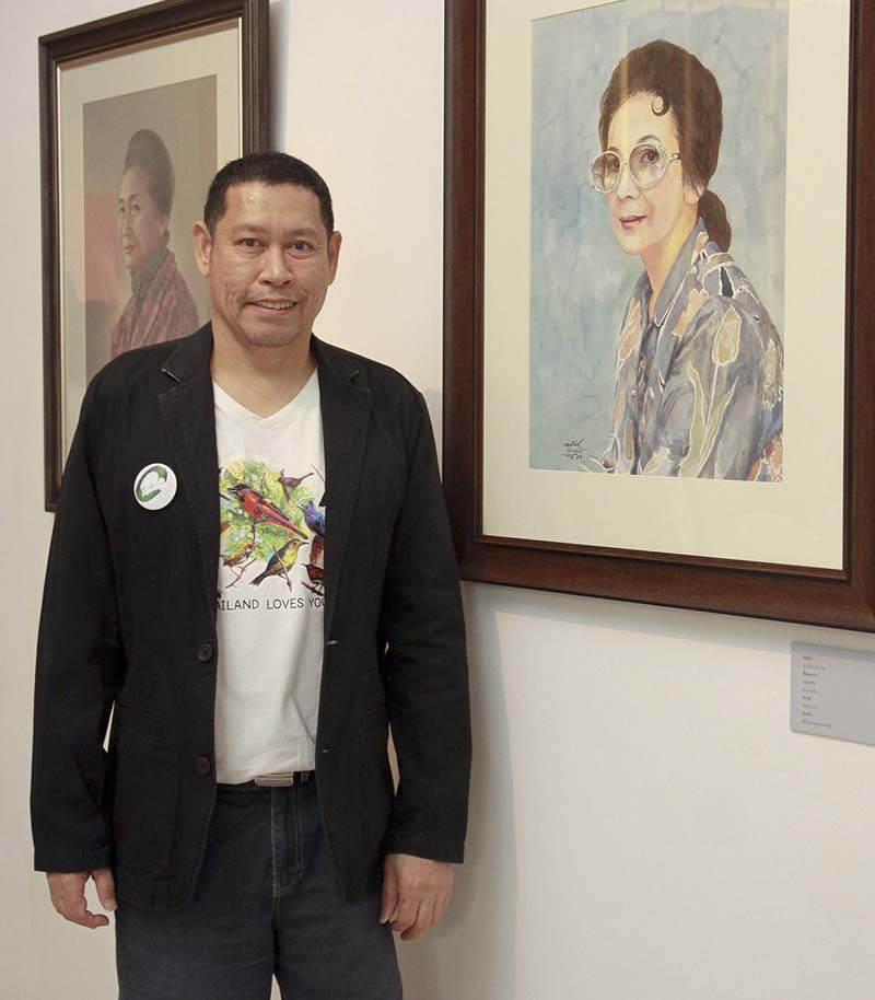 ศิลปินกับผลงาน