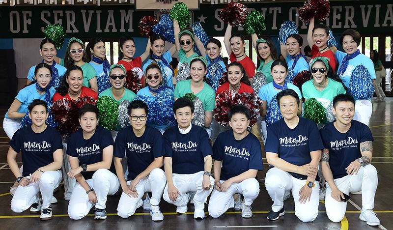 รวมดาวกีฬาสาวมาแตร์ฯ การแข่งขันกีฬา 4 สี งาน “Our Mater Dei : Spirit of Serviam 90th Anniversary Celebrations All Day & Night”