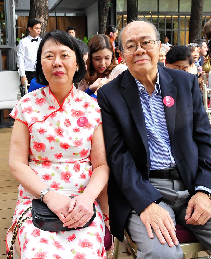 ฉั่ว ซิ่ว ซาน ออท.สิงคโปร์ กับสามี ร่วมชมงานแสดงดอกไม้ 