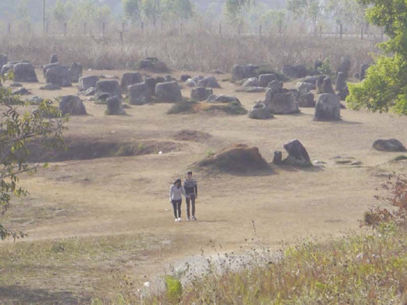 ทุ่งไหหินบนที่ราบเชิงเขา