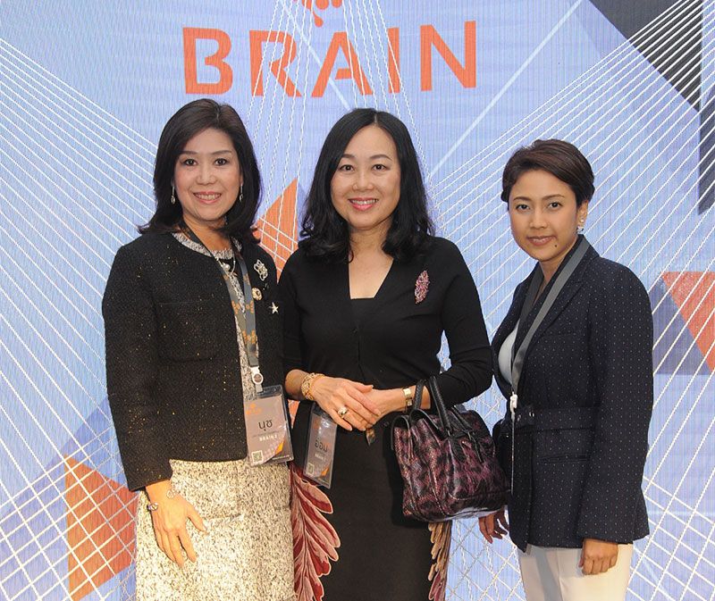 BRAIN รุ่นที่ 2 นุสรา อัสสกุล บัญญัติปิยะพจน์, วัลยา จิราธิวัฒน์ และ ระริน อุทกะพันธ์ ปัญจรุ่งโรจน์