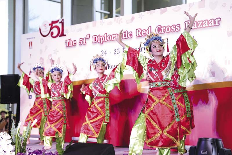 การแสดงนานาชาติภายในงาน