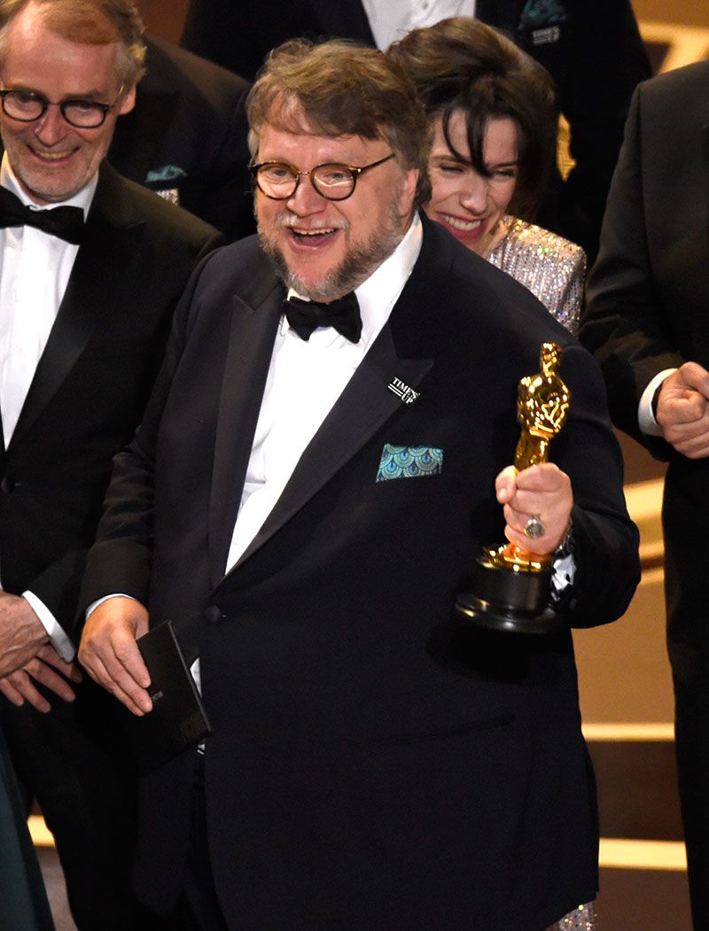 ผู้กำกับยอดเยี่ยม ได้แก่ กิลเลอร์โม่ เดอ โทโร่ จาก The Shape of Water