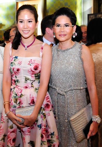 จิตภัสร์ (ตั๊น) กฤดากร กับคุณแม่ ม.ล.ปิยาภัสร์ ภิรมย์ภักดี