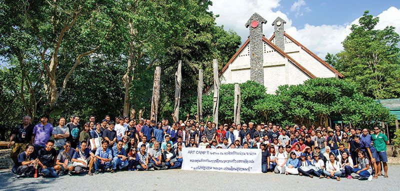 การจัดค่ายศิลปะขึ้นก็เพื่อสร้างโอกาสให้อดีตนิสิต-นักศึกษาที่เคยได้รับทุนได้มีโอกาสพบปะแลกเปลี่ยนความคิดเห็นซึ่งกันและกันระหว่างไปทำกิจกรรมร่วมกัน