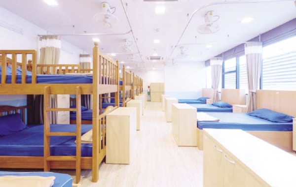 ห้องนอนรวมชาย