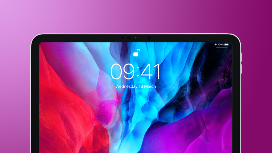 配備 OLED 顯示面板的 iPad Air 展現高飽和度影像色彩。