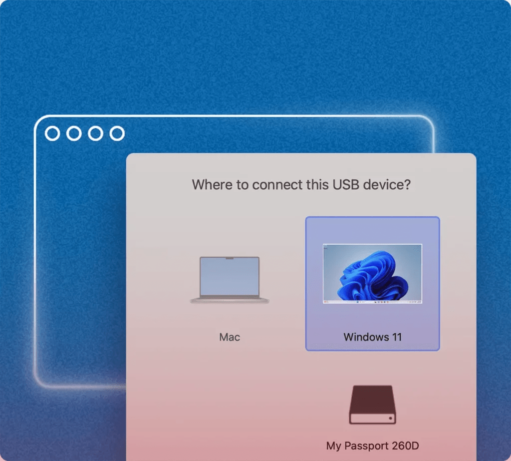 Parallels Desktop 26 限時55折 支 情境示意
