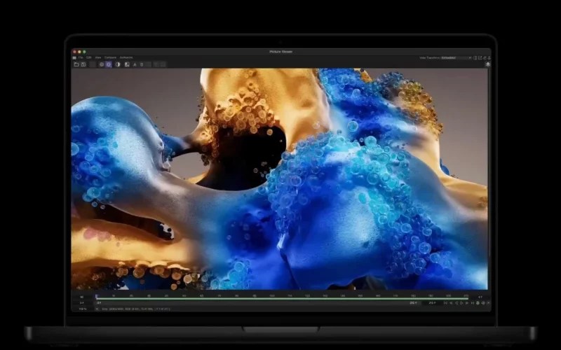 MacBook顯示系統更新畫面，修復WiFi連線問題。