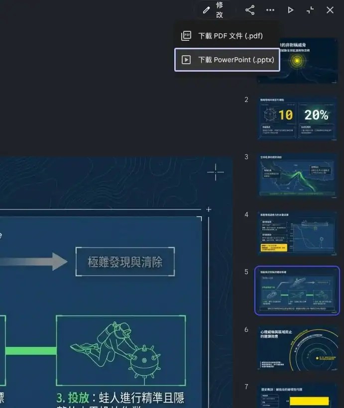 動漫風格再生能源數據圖表，呈現太陽與旋轉風車圖案。