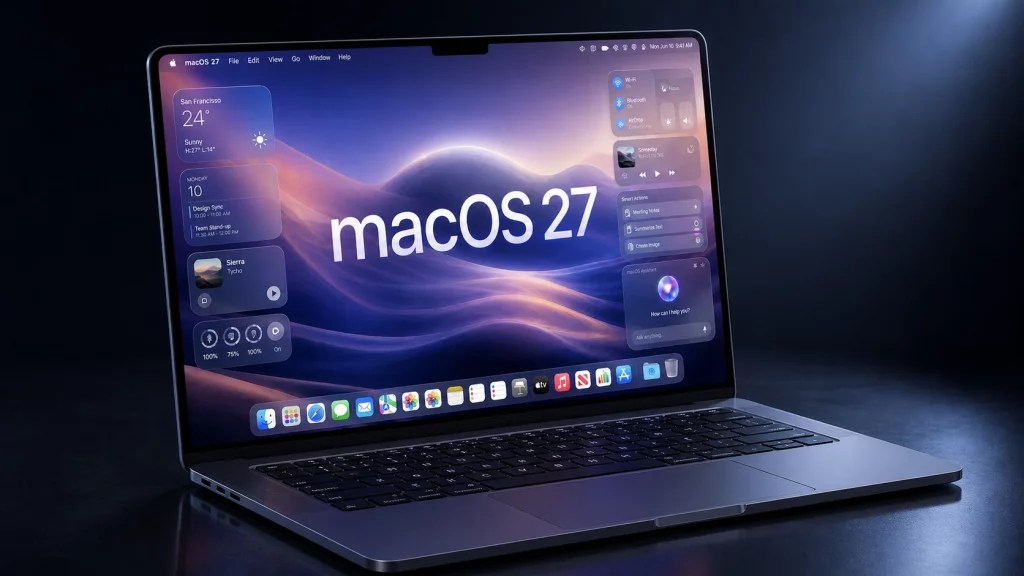 Apple macOS 27下月WWDC登場 個人化Siri觸控優化成亮點 關鍵時刻