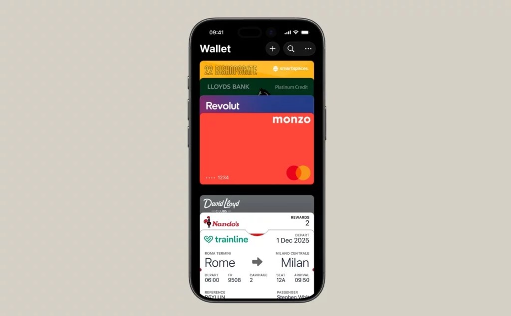 Apple Wallet iOS 27 新增自訂票證功能 門票會員卡禮品卡任製