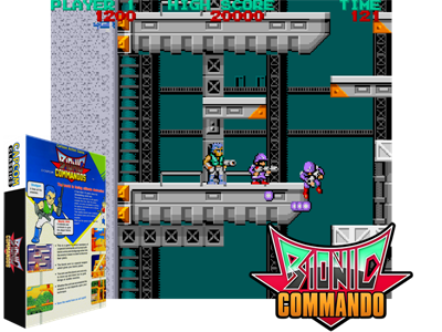 Bionic Commandos Bootleg Set 1 Mame Machine - Premium Geometric Pattern Gallery - Desktop