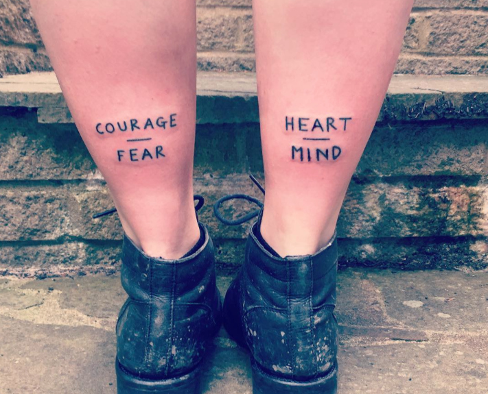 These Stick-And-Poke Tattoos Are Exactly What We Need To Get Through The Mess That Is 2016 | Hellogiggles 575_x_711_jpg