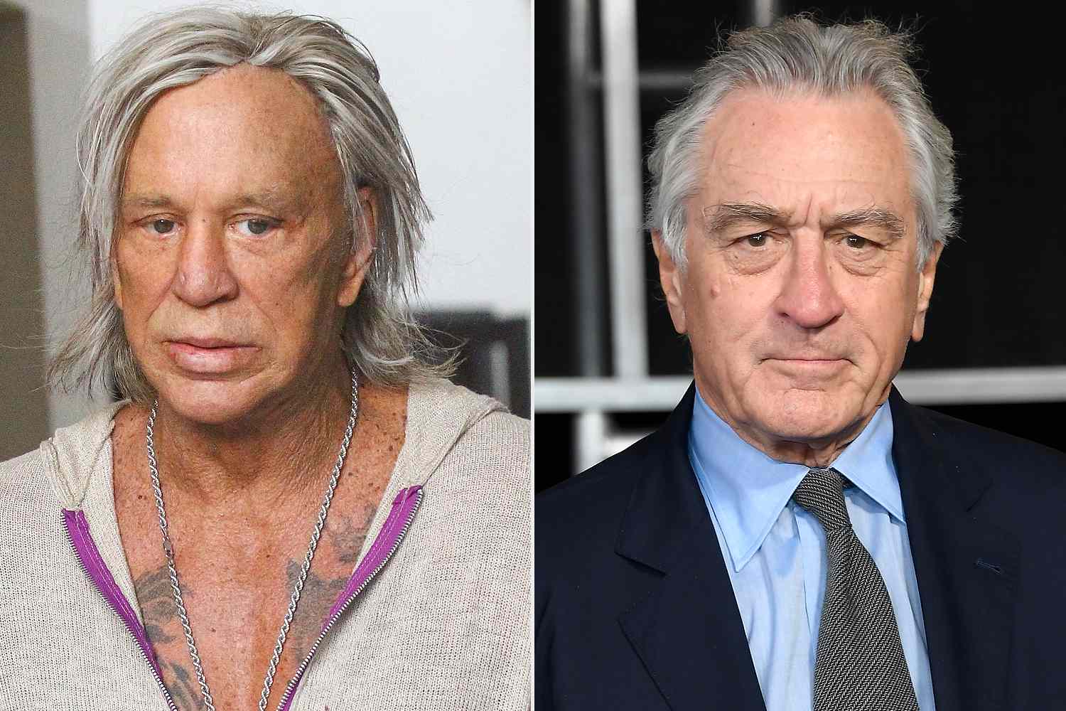pics Mickey Rourke Young Vs Old people com