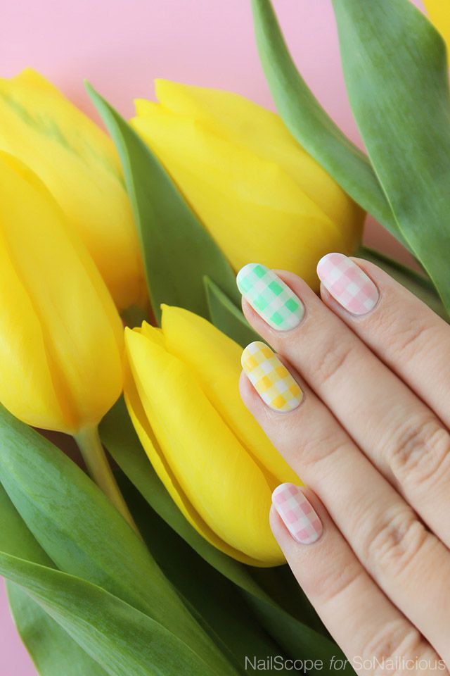 Easter chicken nails · spring flowers designs · rabbit easter nail art ideas · easter egg nails · pastel rainbow · polka dots · glitter nails for shiny girls · candy . Easter Nail Art Ideas For 2021 Southern Living