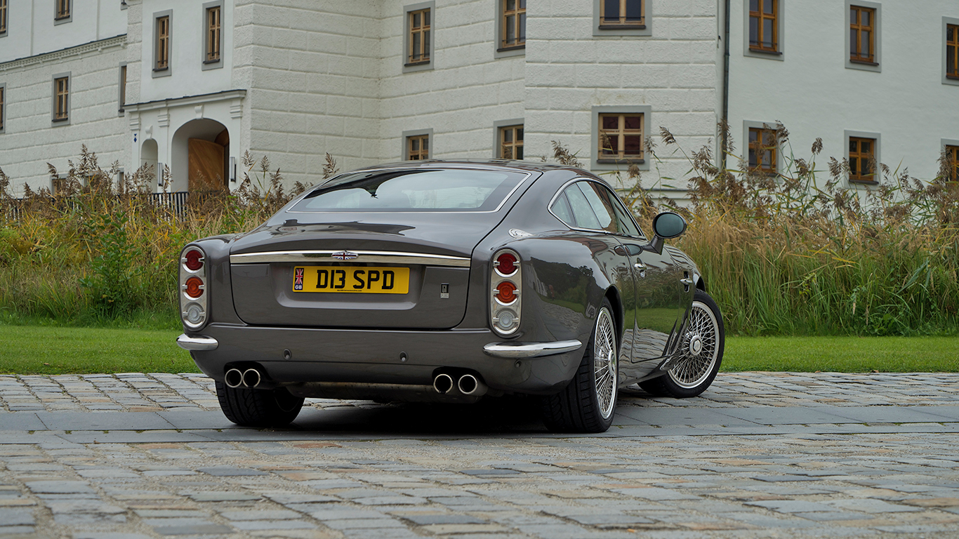 A modern day aston martin db5 fit for james bond