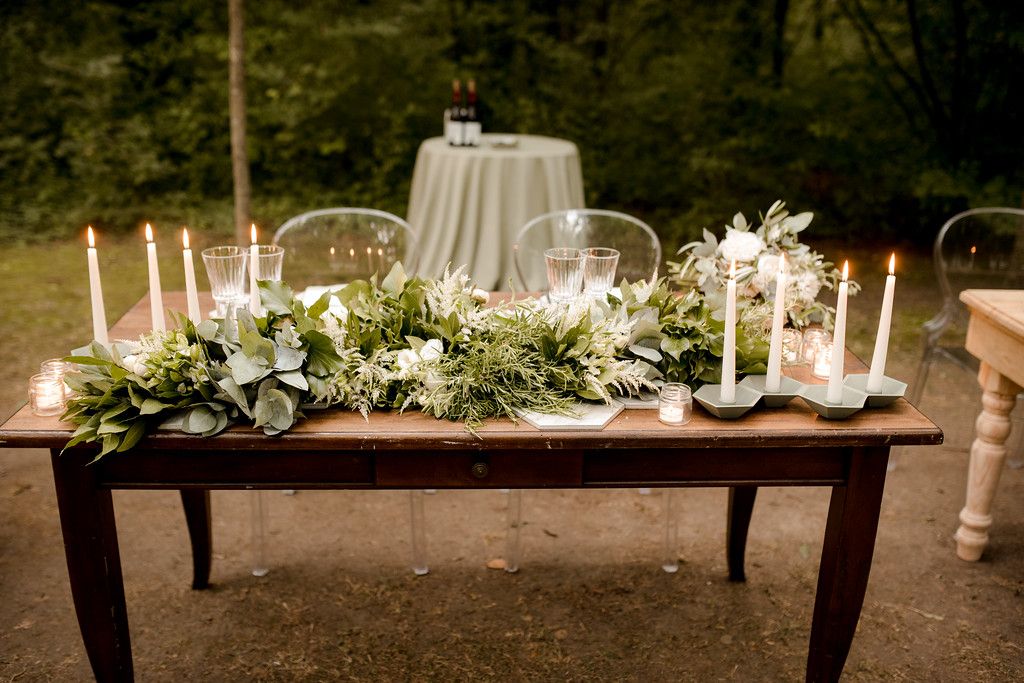 Riservato Per Due Il Tavolo Degli Sposi