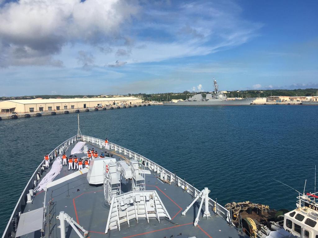 There are a total of  17  indian navy ships (2021) entries in the military factory. Indian Navy Ships Shivalik And Kadmatt Arrive At Guam To Participate In Multilateral Maritime Ex Malabar Best Current Affairs For Upsc Civil Services Exam 2022