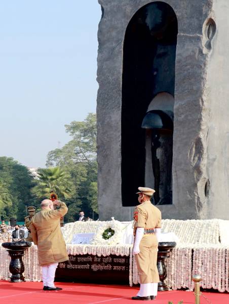 अमर शहीदों के सर्वोच्च बलिदान के कारण ही देश चैन की नींद सोता है : अमित शाह 2