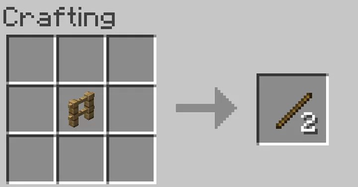 fence and gate recycling minecraft data pack on dark oak fence gate recipe