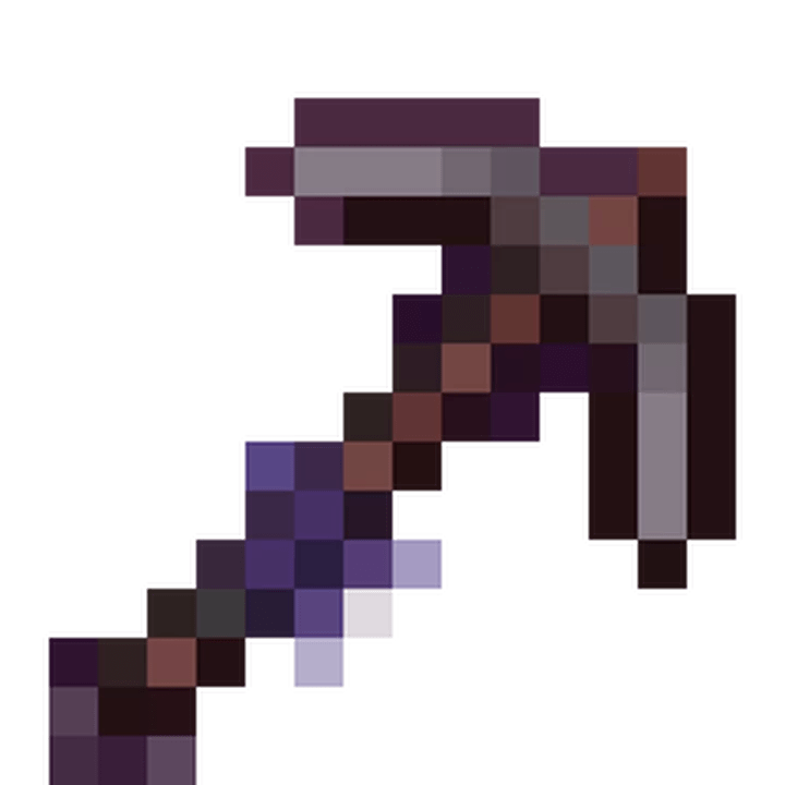Netherite Pickaxe Texture Pack Improved Netherite Tools Mcaddon