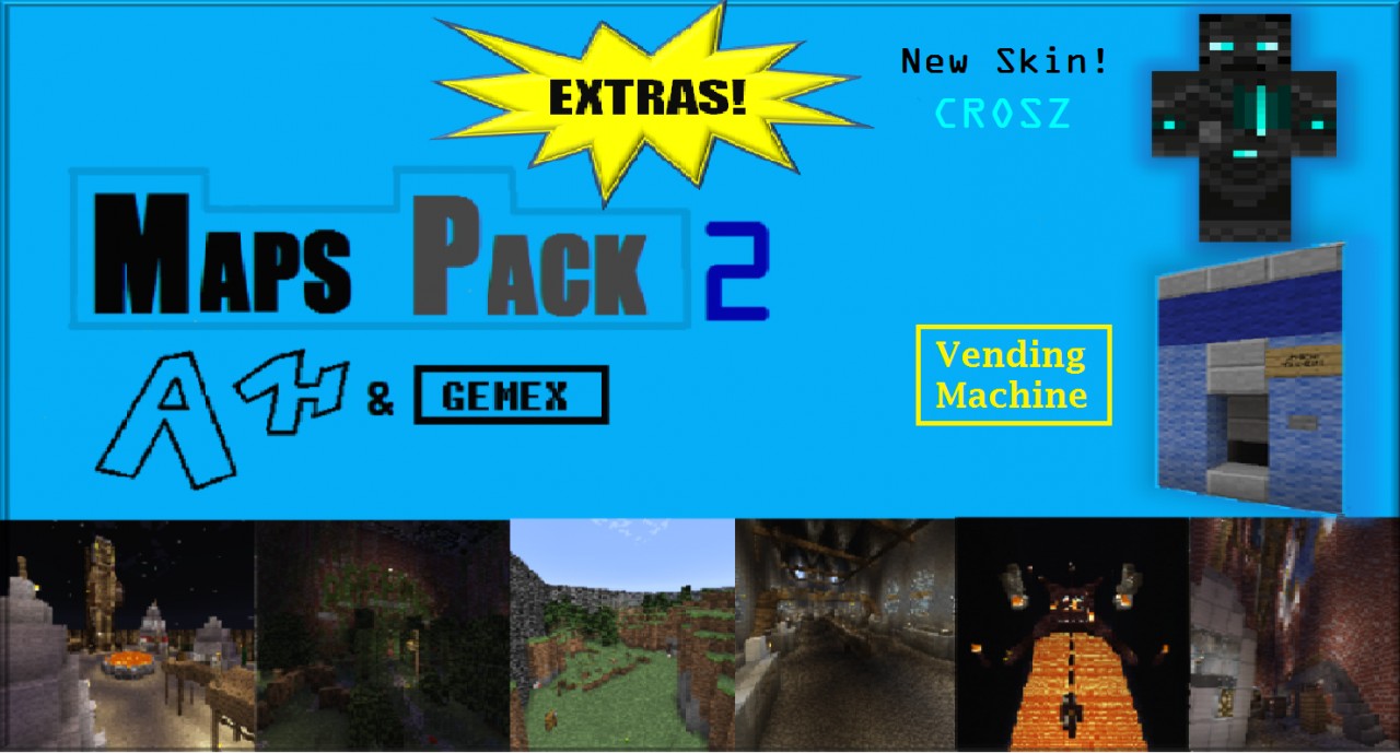 MINECRAFT Maps Pack 2 Minecraft Map PACK 2 1819086 