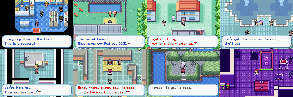 Pok Mon Firered Rocket Edition Lutris - 8K Colorful Illustrations for Desktop